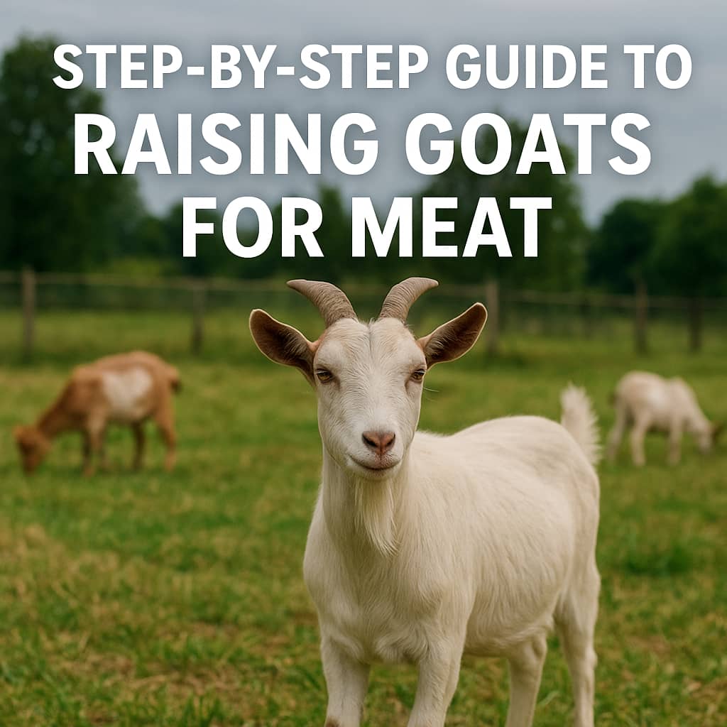 Step-by-Step Guide to Raising Goats for Meat