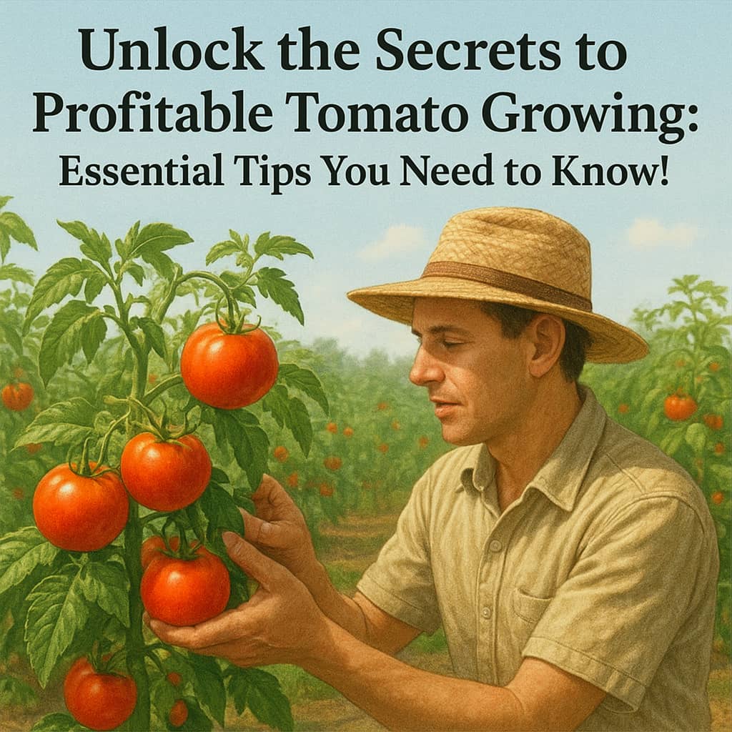 Unlock the Secrets to Profitable Tomato Growing: Essential Tips You Need to Know!
