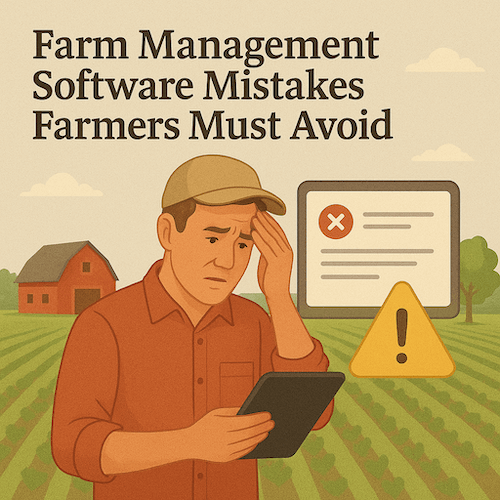 Farm Management Software Mistakes Farmers Must Avoid