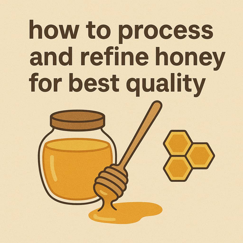 How to Process and Refine Honey for the Best Quality