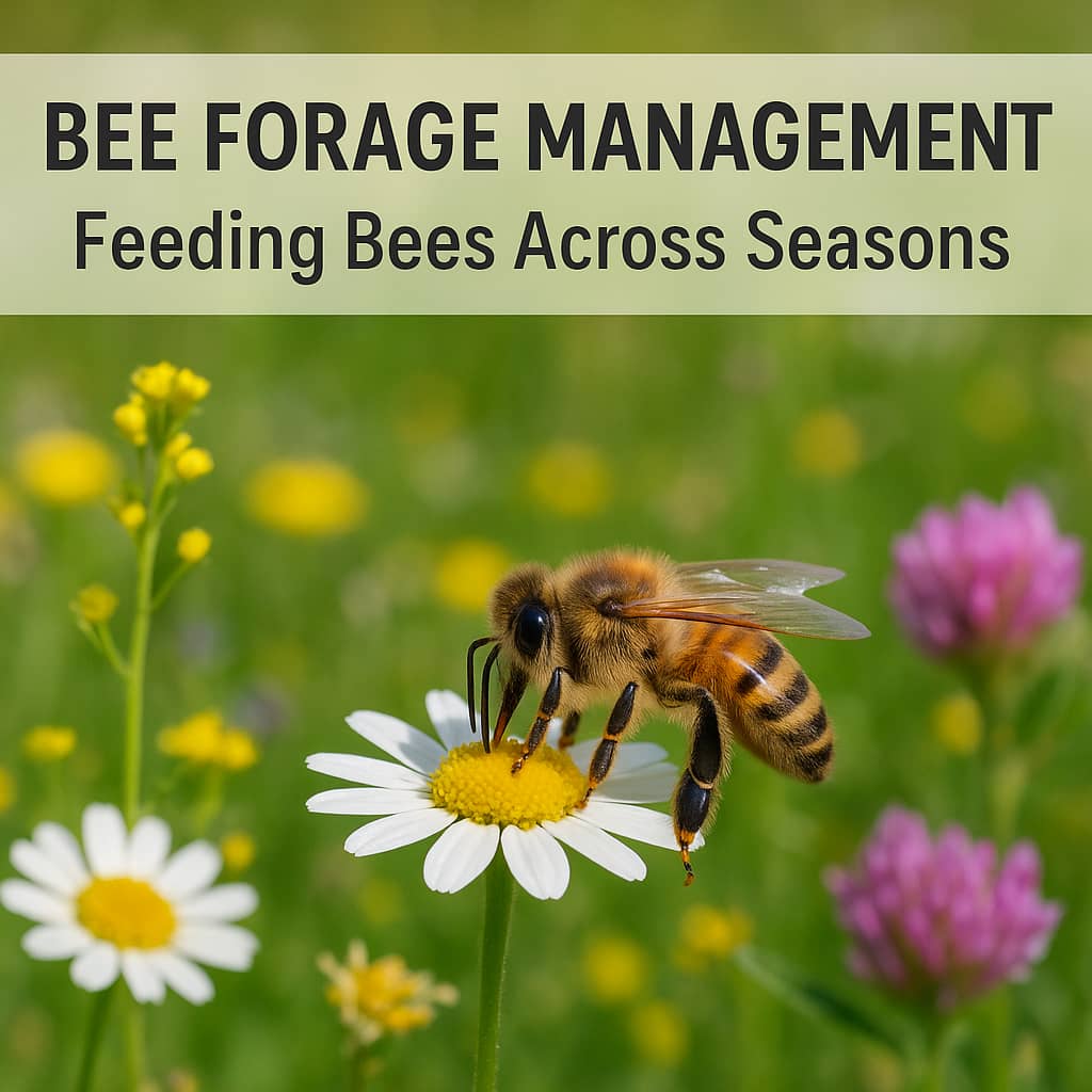 Bee Forage Management: Feeding Bees Across Seasons
