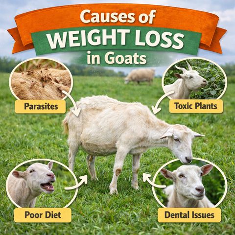 Why Your Goats Are Losing Weight and How to Fix It.