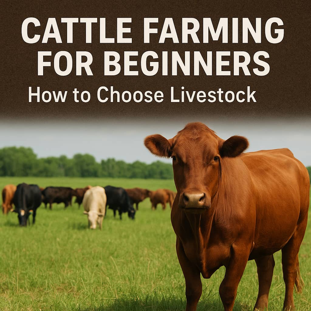 Cattle Farming for Beginners: How to Choose Livestock