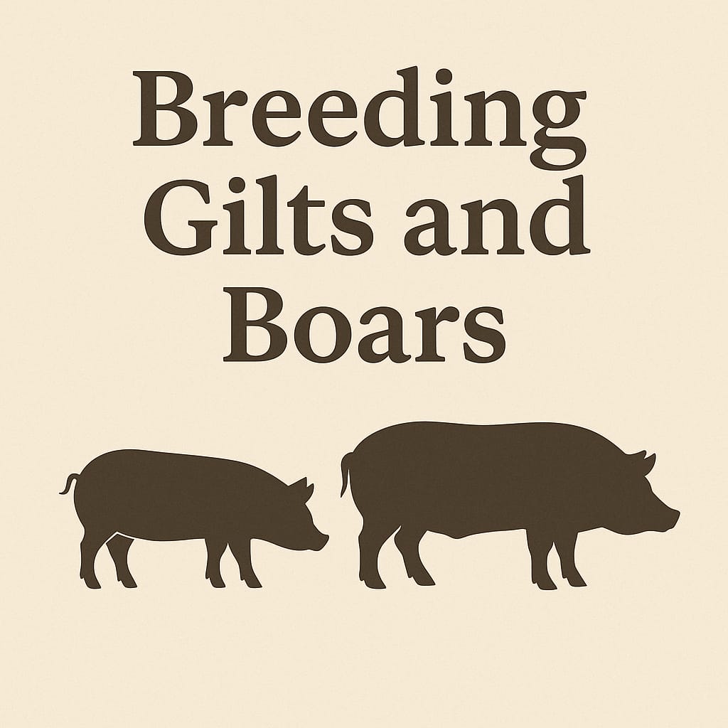 Best Breeding Age for Gilts and Boars: A Farmer's Guide.