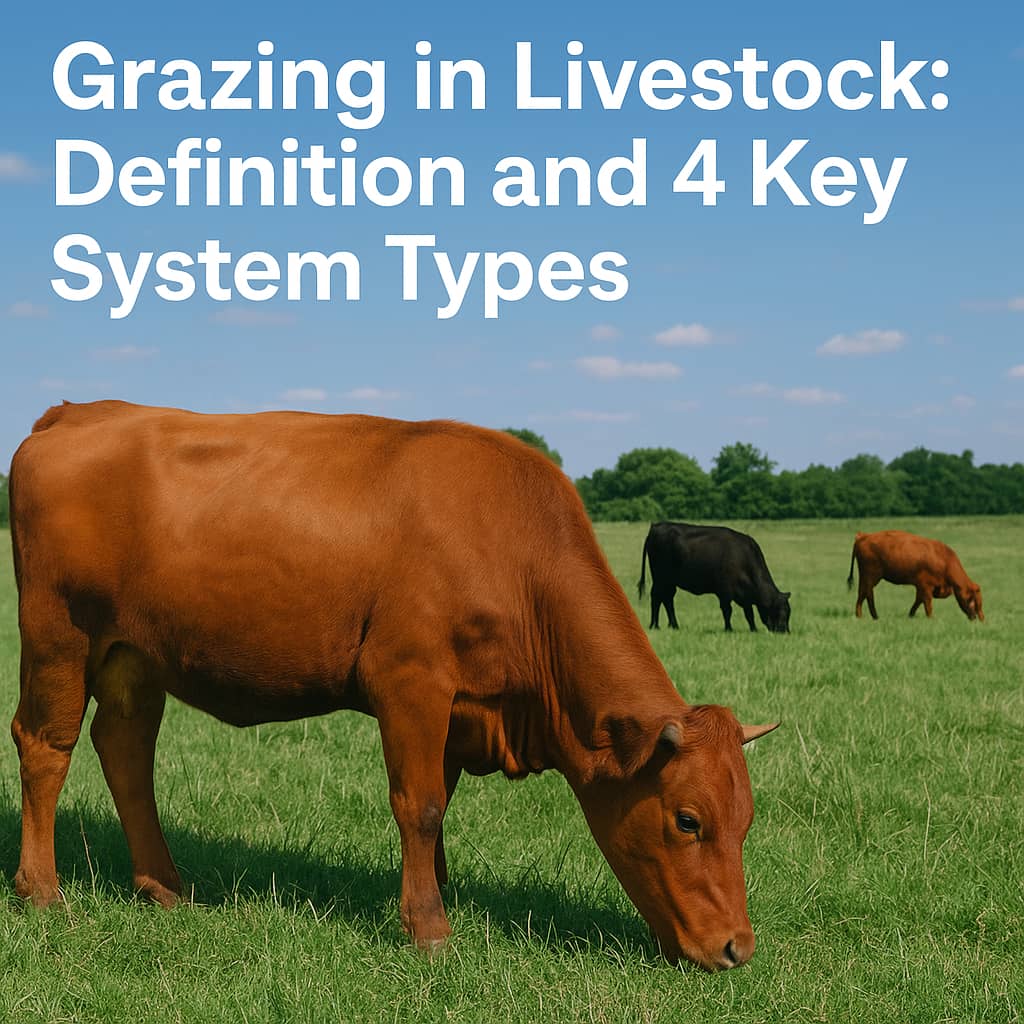 Grazing in Livestock: Definition and 4 Key System Types