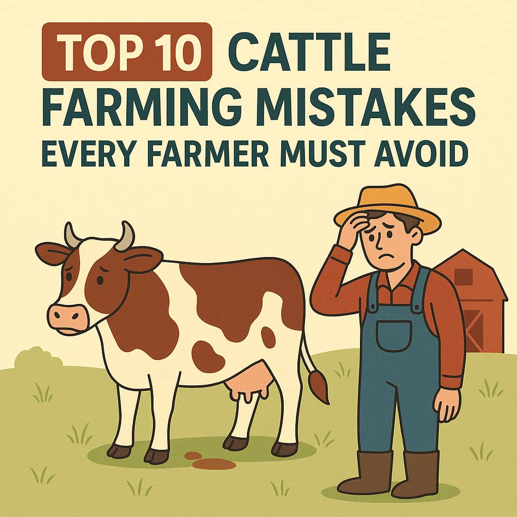 Top 10 Cattle Farming Mistakes Every Farmer Must Avoid