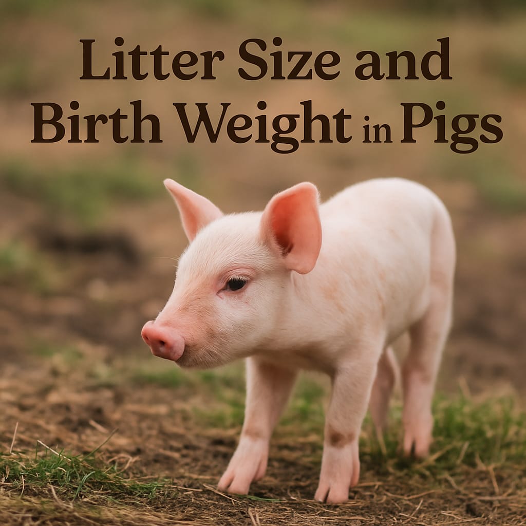 How to Boost Litter Size and Birth Weight in Pigs
