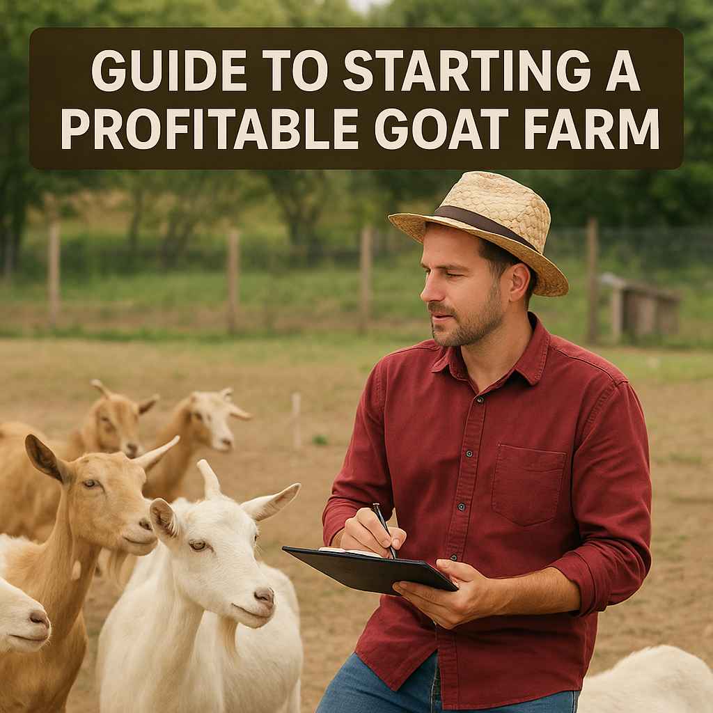 Beginner’s Step-by-Step Guide to Profitable Goat Farming