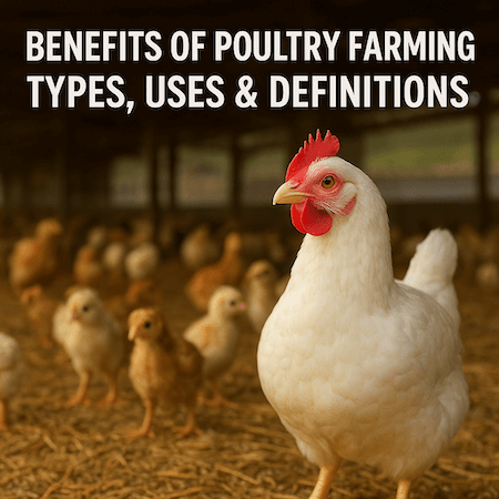 Benefits of Poultry Farming: Types, Uses & Definitions