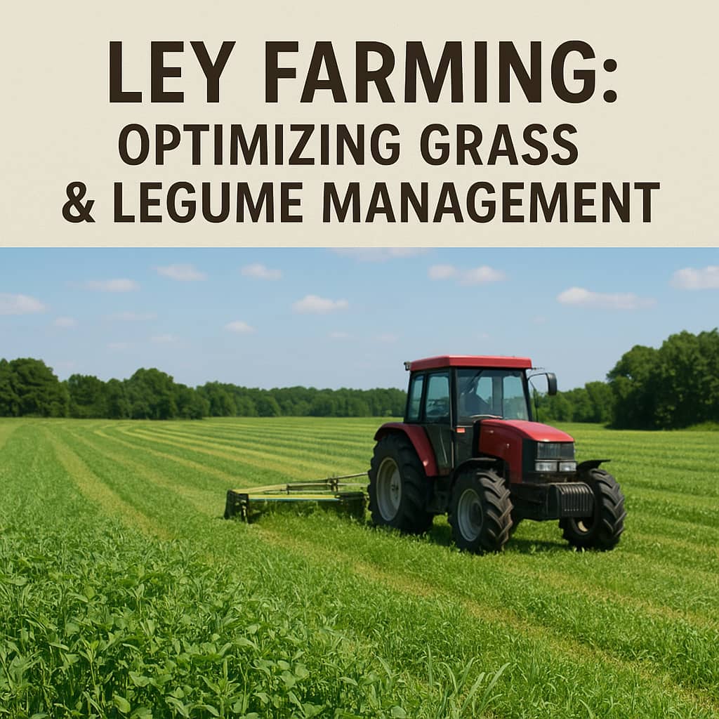 Ley Farming: Optimizing Grass & Legume Management