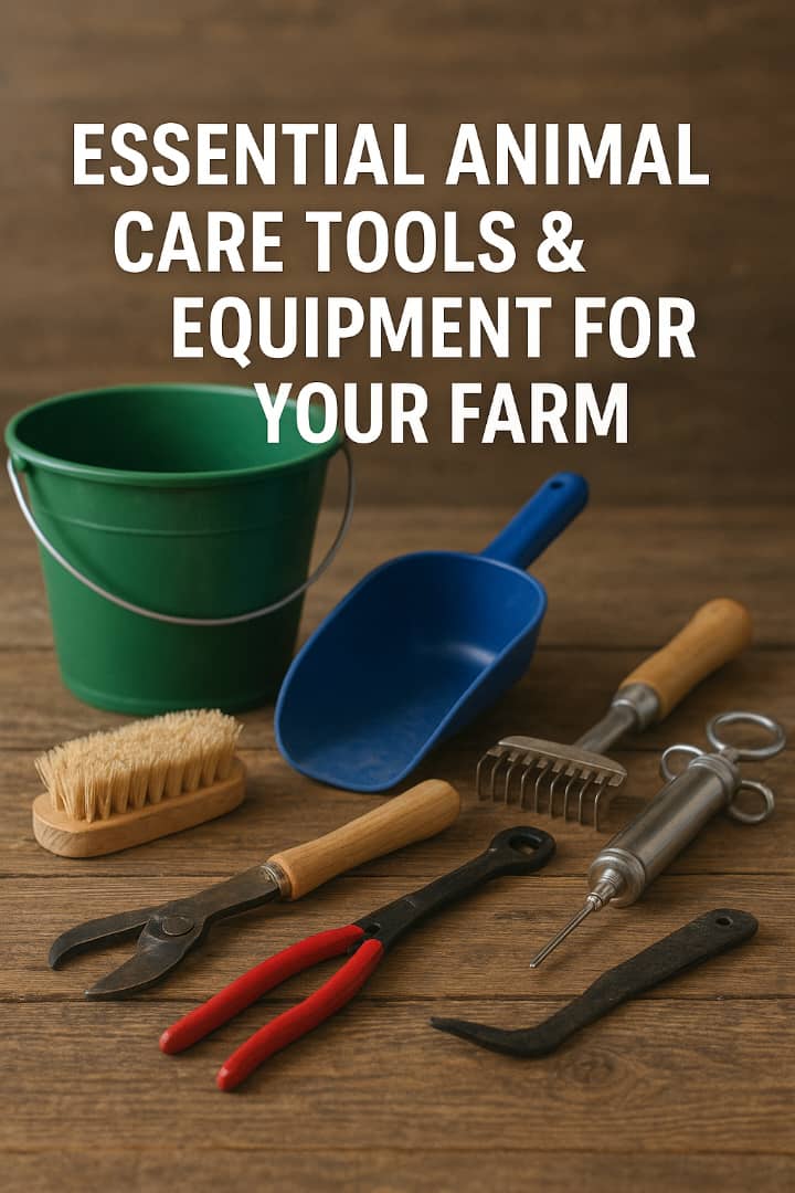 Essential Animal Care Tools & Equipment for Your Farm