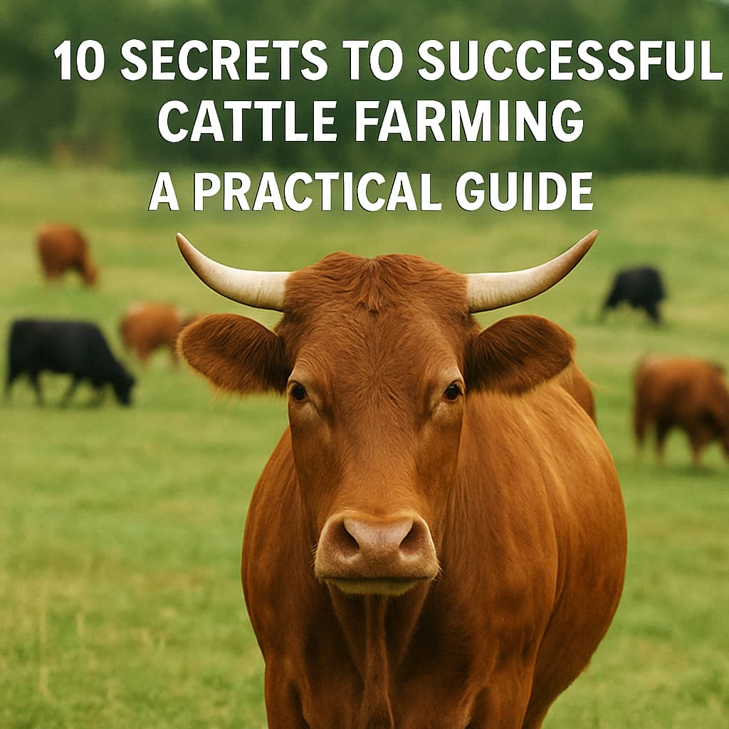 10 Secrets to Successful Cattle Farming: A Practical Guide