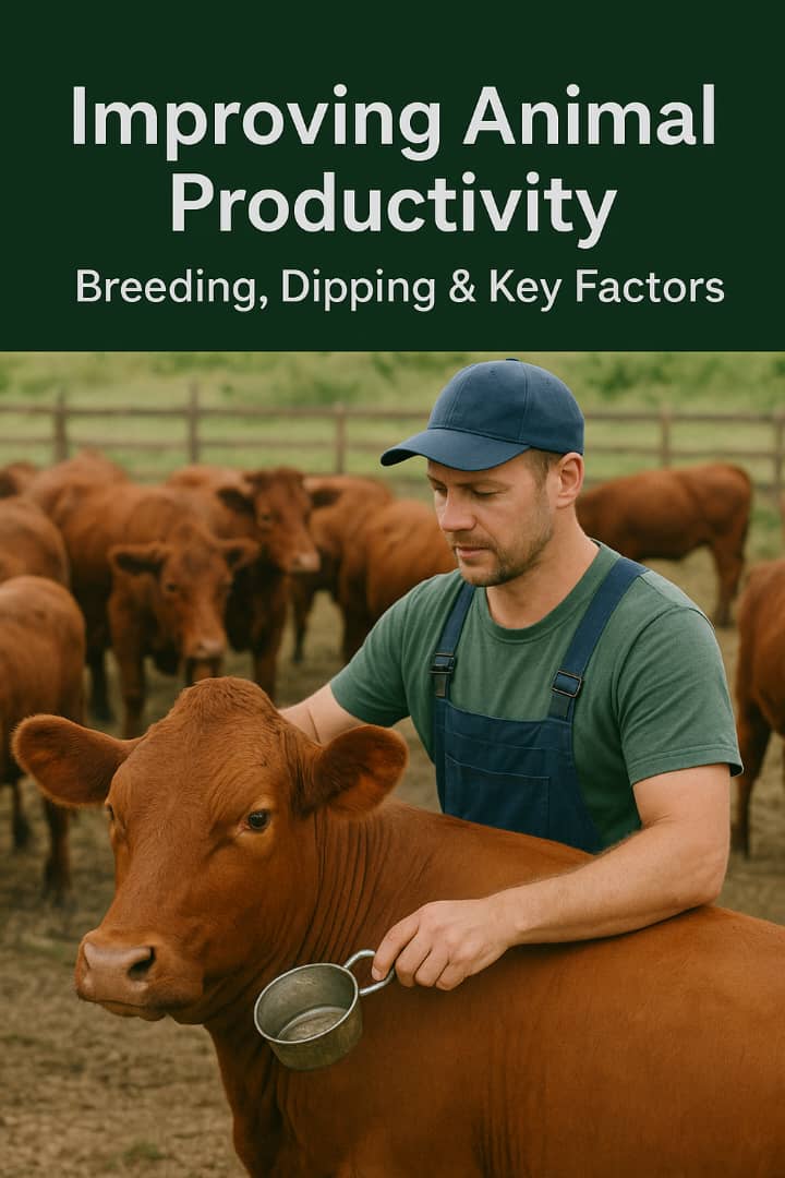 Improving Animal Productivity: Breeding, Dipping & Key Factors