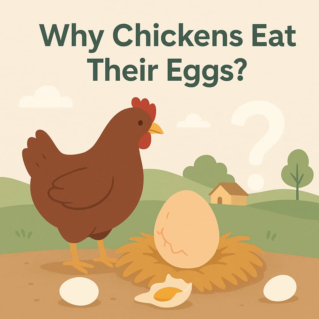 Why Chickens Eat Their Eggs & How to Stop It
